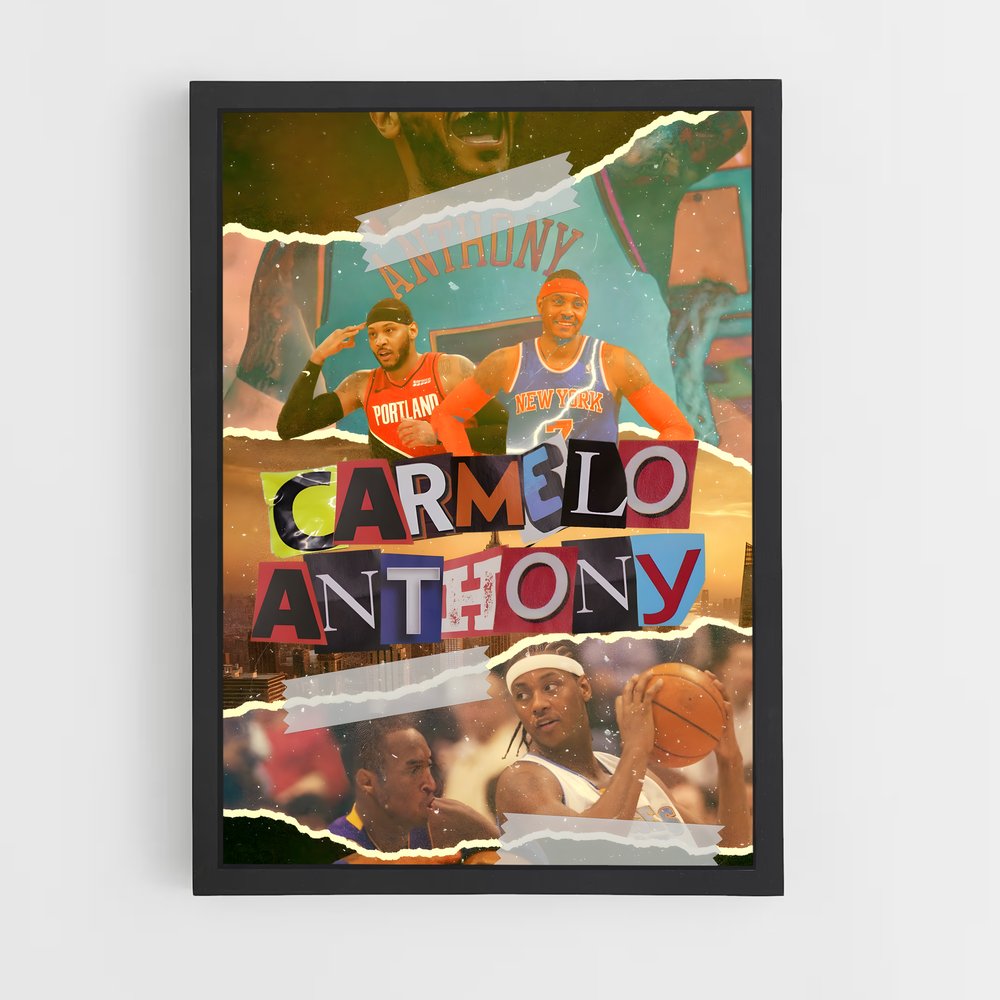 Poster Melo Magic – affiche Basketball (vue 2)
